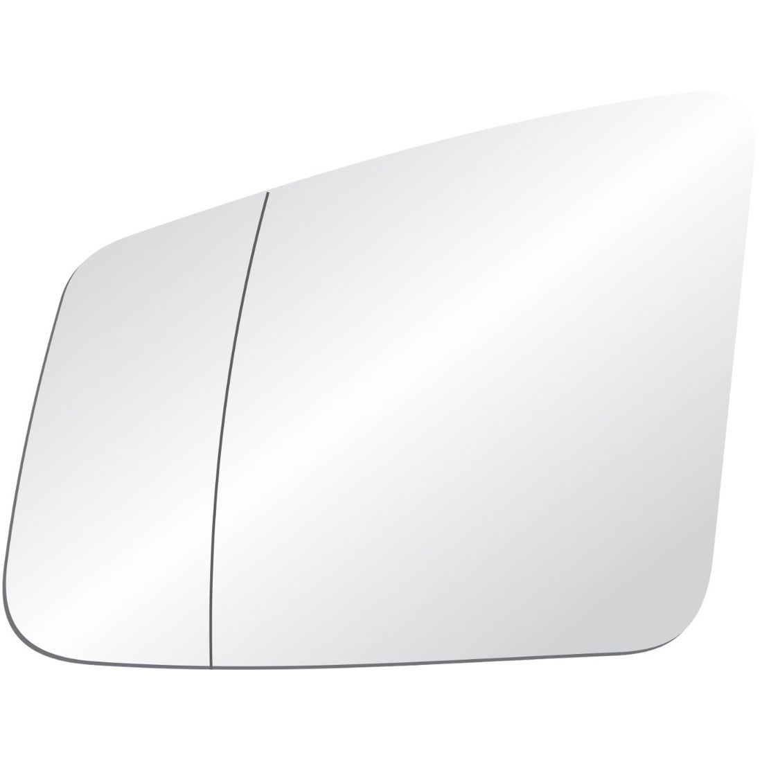 Lente Retrovisor Esquerdo Mercedes GLA 2015 A 2023 (Térmico/Asférico)