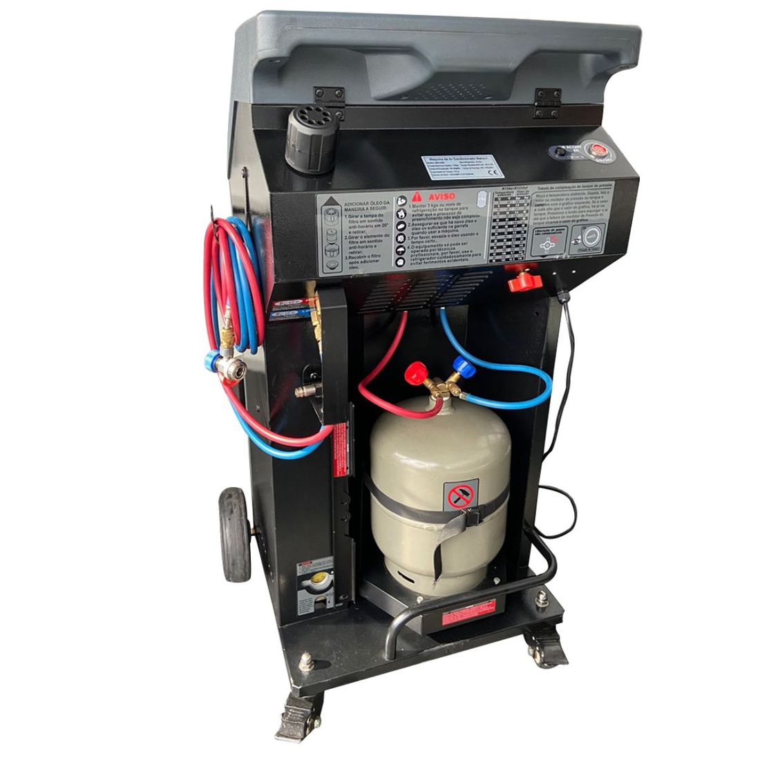 Máquina Recicladora de Gás para Ar Condicionado Mahovi MAH-4008