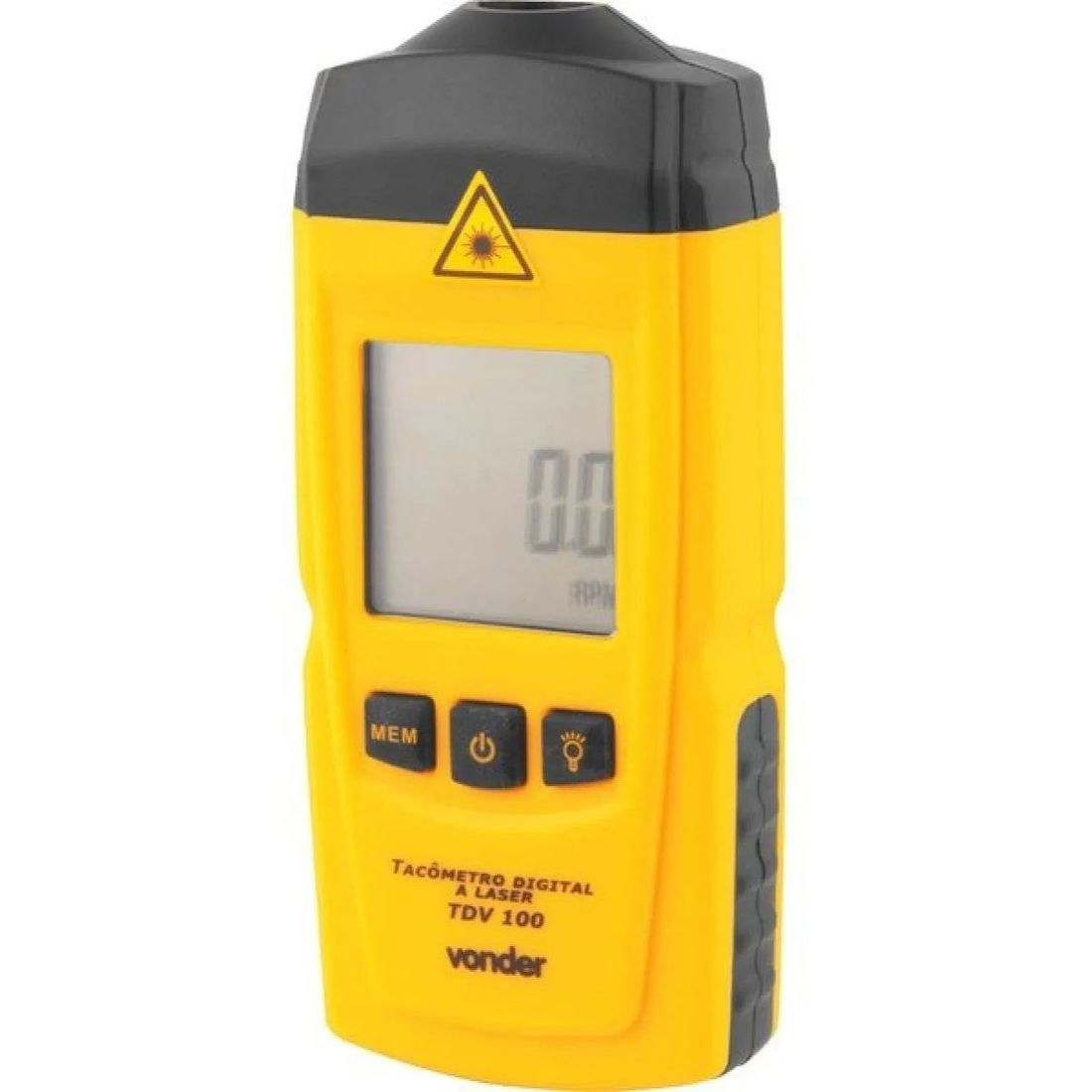 Tacômetro Digital Laser Medidor Rotação TDV100 Vonder