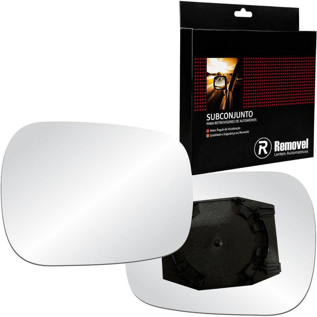 Lente Retrovisor Direito Renault Kangoo 2003 A 2021