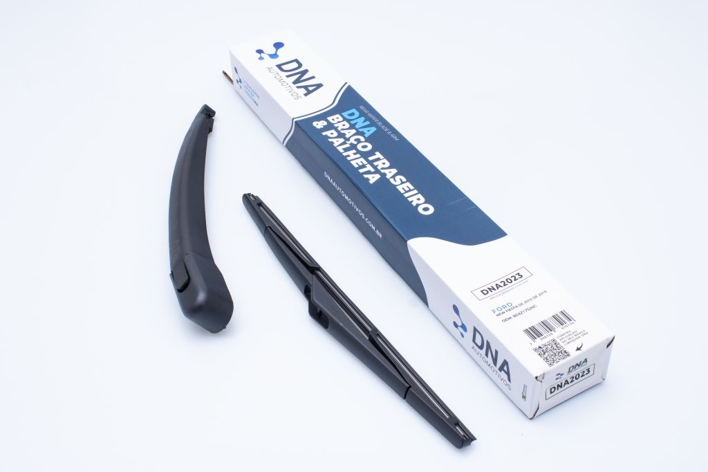 Kit Braço Limpador Traseiro Ford New Fiesta 2010 A 2019