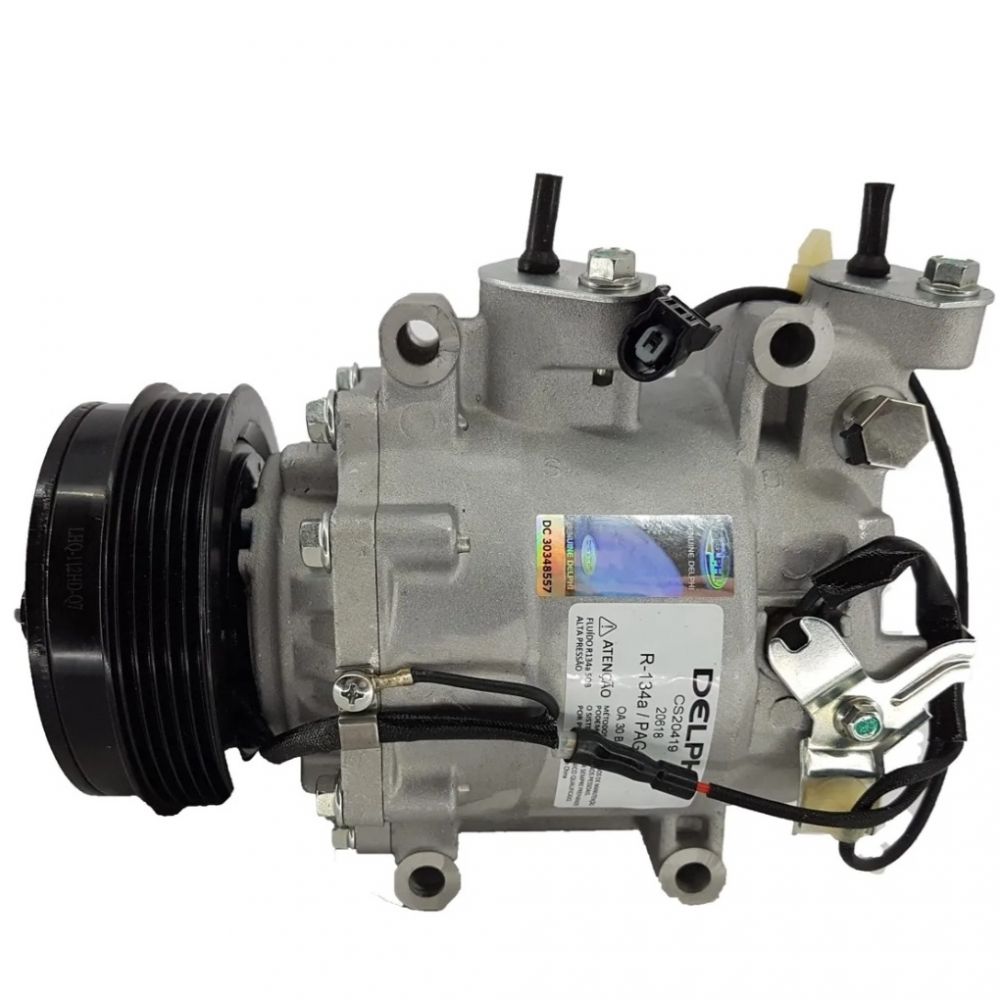 Compressor Ar Condicionado Honda Fit 1.4 16v Flex 2009 a 2014 Delphi