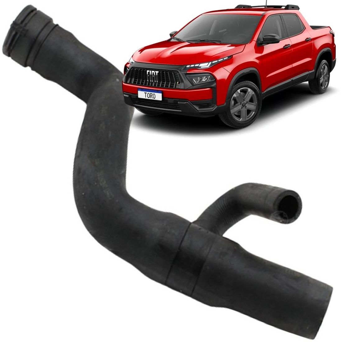 Mangueira Superior Radiador Fiat Toro 2.4 Flex 2016 A 2021