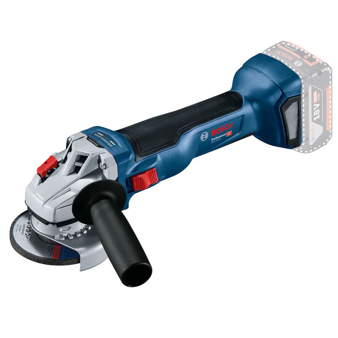 Combo Chave Impacto + Esmerilhadeira Angular com 2 Baterias 18v 4ah e Carregador