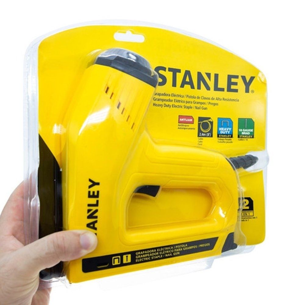 Grampeador Pinador Elétrico Profissional 220v Tre550 Stanley