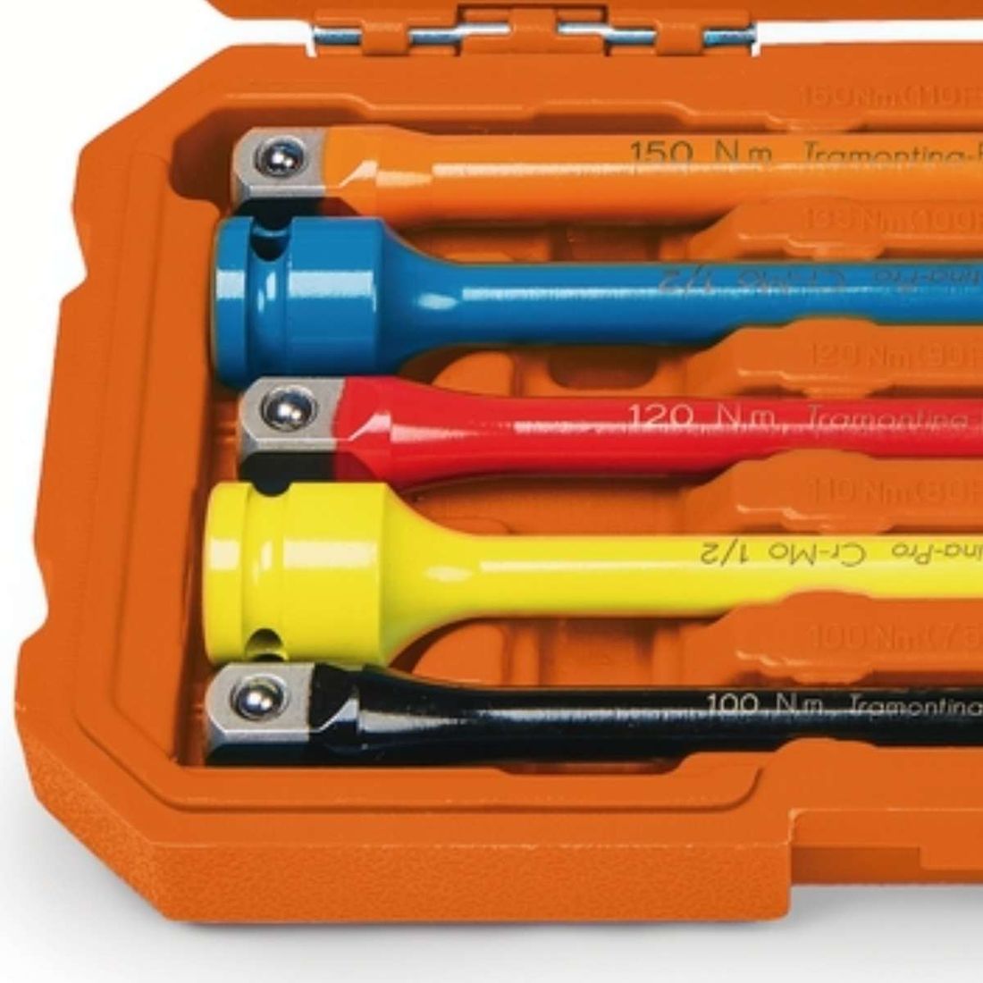 Jogo de Extensões para Controle de Torque 1/2" 5 Pçs Tramontina PRO