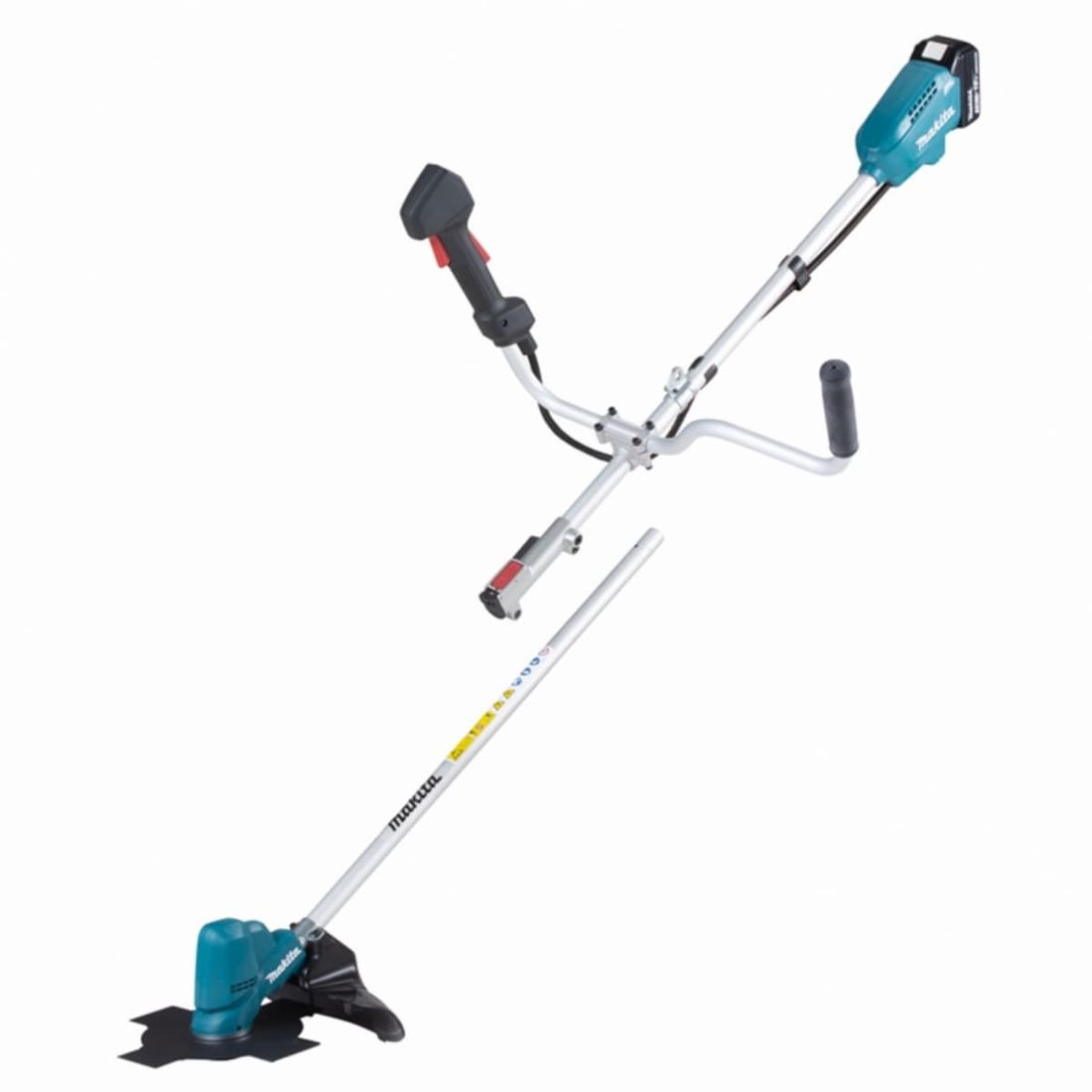 Combo Makita 18V Roçadeira DUR191UZX1 LXT + 1 Bateria 3Ah e Carregador 127V/220V +  Aspirador de Pó Portátil DCL180Z