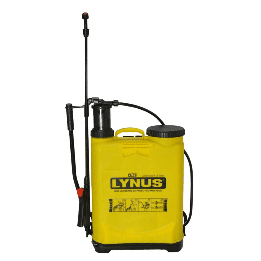 Pulverizador Manual Costal Lynus Tanque 16 Litros