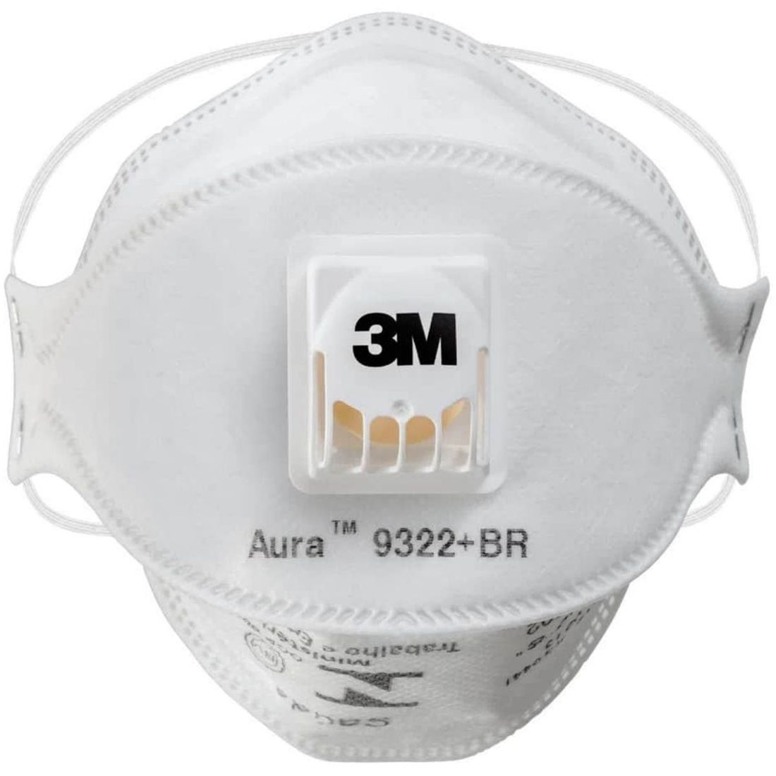 Respirador 3M Aura 9322 PFF2 Tipo Concha Com Válvula