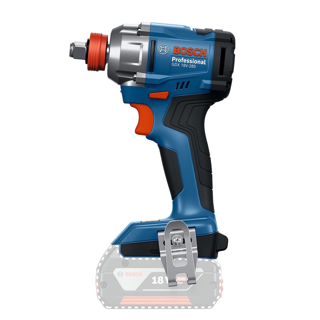 Chave Impacto Bosch 1/2" 28Kg torque 18V S/ Bateria GDX 18V-285 SB