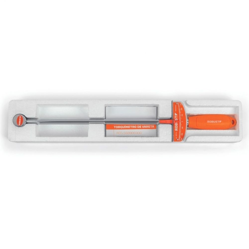 Torquímetro Vareta 20-300Nm Encaixe 1/2" Robust Torquímetro Vareta 20-300Nm Encaixe 1/2" Robust