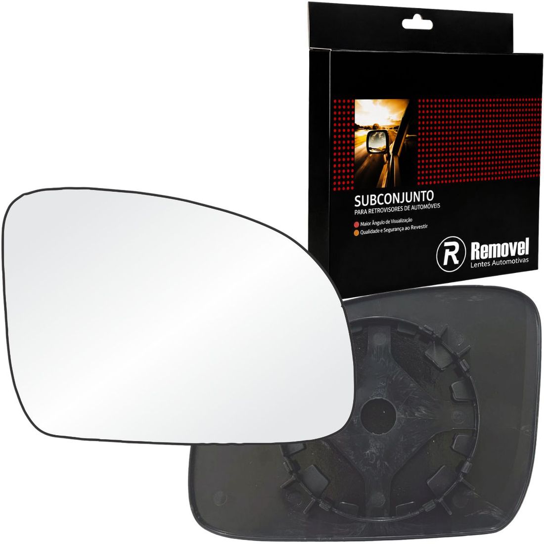 Lente Retrovisor Direito GM Celta 2001 A 2006