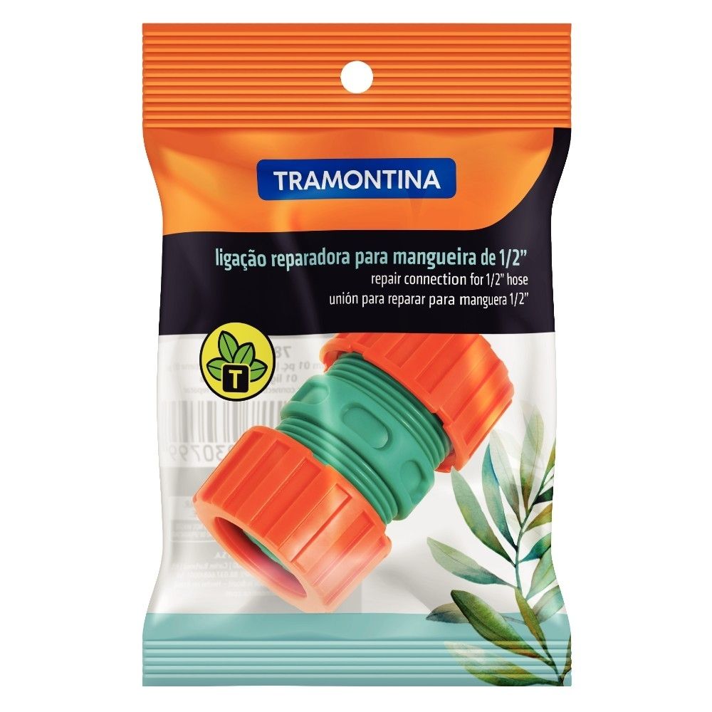 Ligação Reparadora Mangueira Jardim 1/2" Tramontina 78510/000 - 78510/500