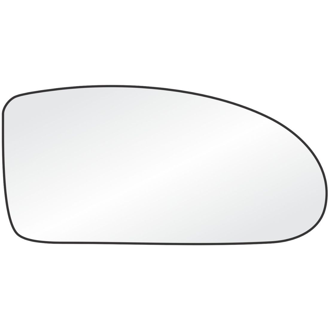 Lente Retrovisor Direito Ford Focus 2004 A 2008