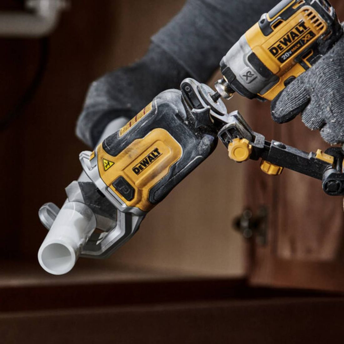 CORTADOR DE TUBOS PVC/PEX IMPACT READY DEWALT