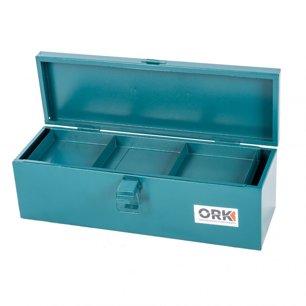 Baú Reto Com Organizador Metálico 500mm BAF-002