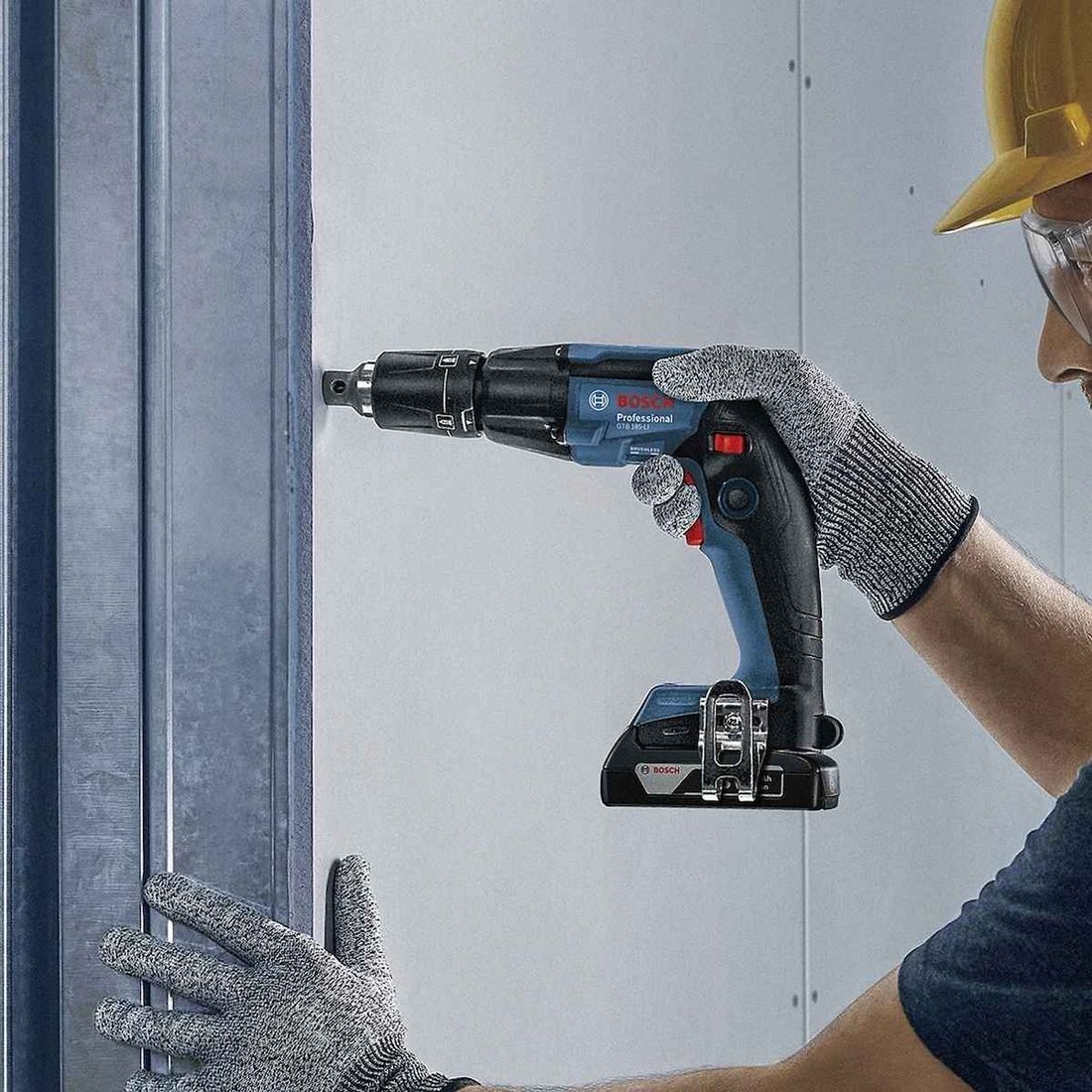 Parafusadeira Drywall Bosch 18V Sem Bateria GTB 185-LI SB Parafusadeira Drywall Bosch 18V Sem Bateria GTB 185-LI SB
