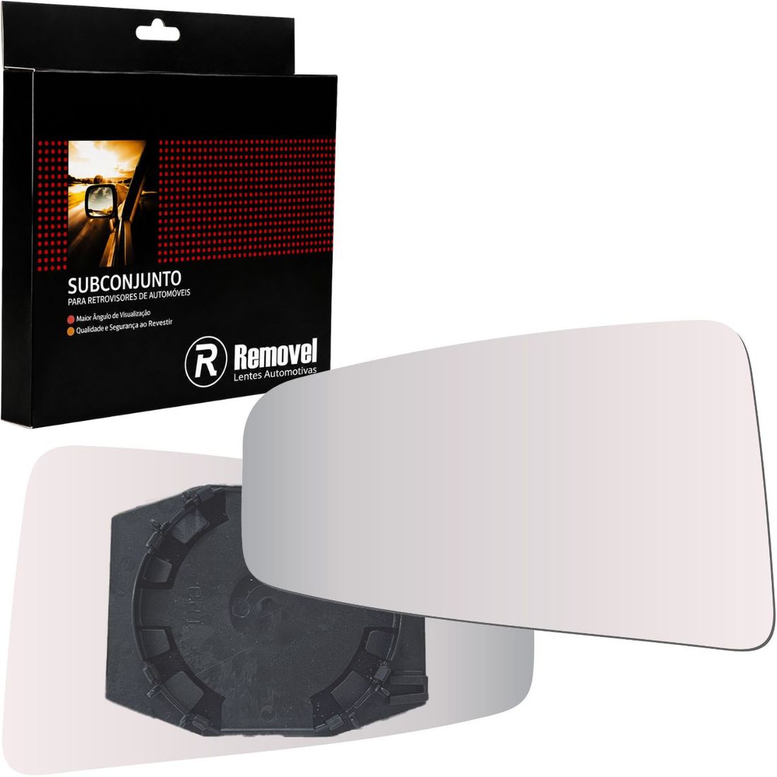 Lente Retrovisor Esquerdo Fiat Stilo 2008 A 2010