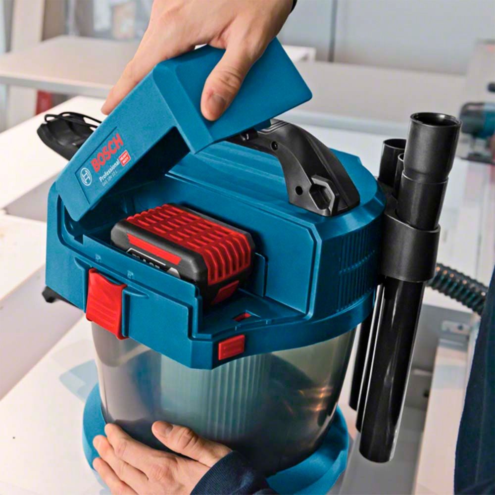 Aspirador Pó e Água Bosch GAS18V-10L SB 10L 18V Sem Bateria e Carregador