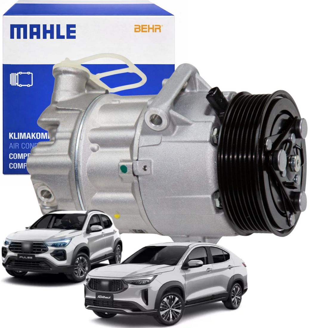 Compressor Ar Mahle Fiat Pulse Fastback 1.0 Turbo Híbrido