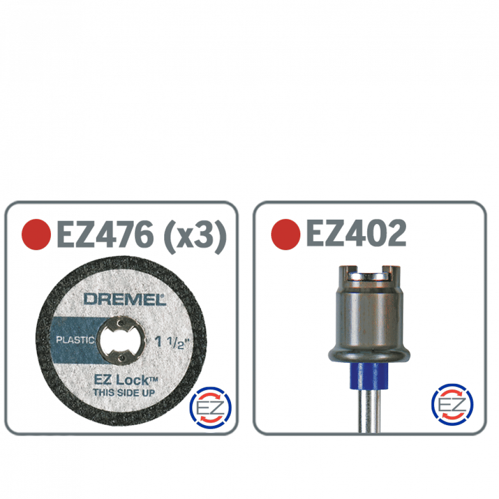 Kit Acessórios Para Corte 11 peças Dremel 2615E728AB