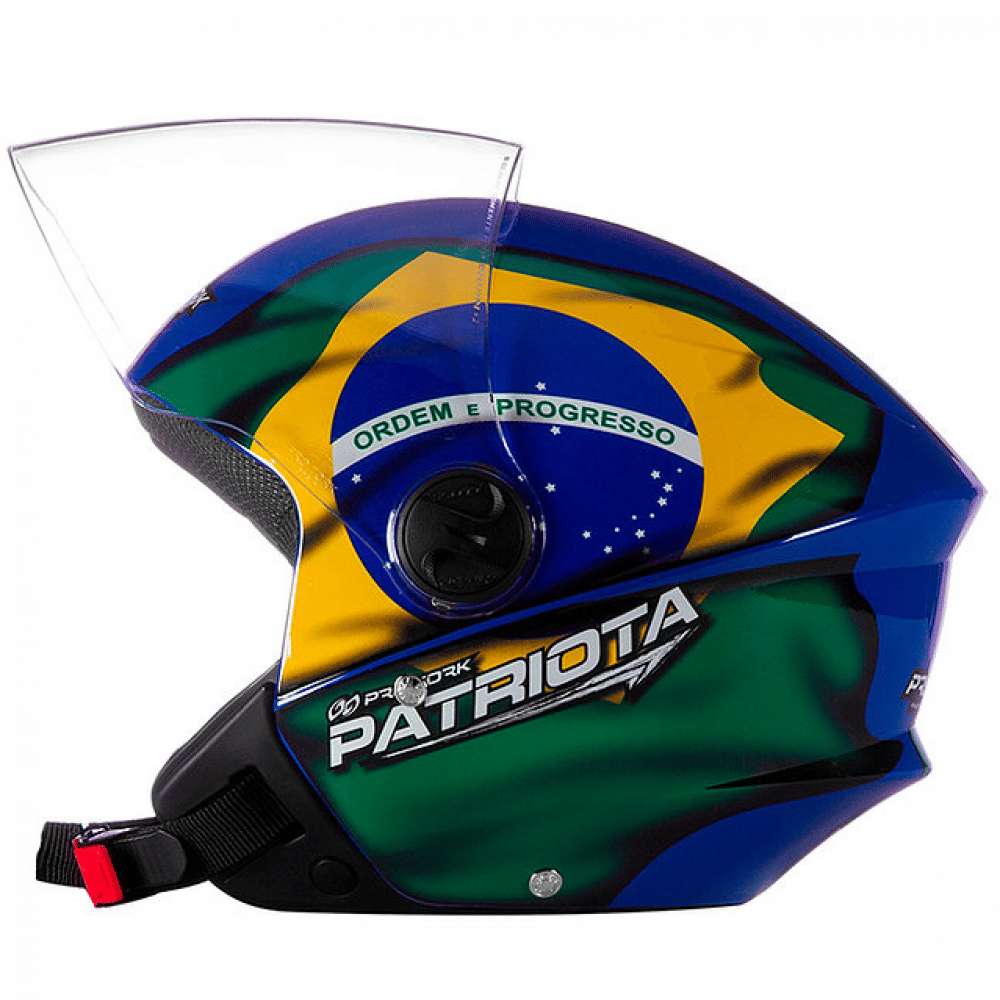Capacete Pro Tork New Liberty Three Patriota Tamanho 58 CAP-876AZVD