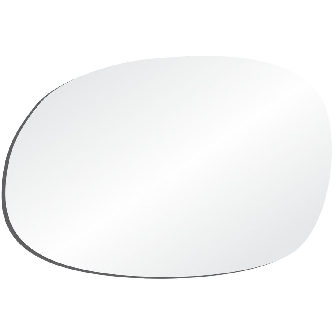 Lente Retrovisor Esquerdo Peugeot 206 1999 A 2009 207 2009 A 2014