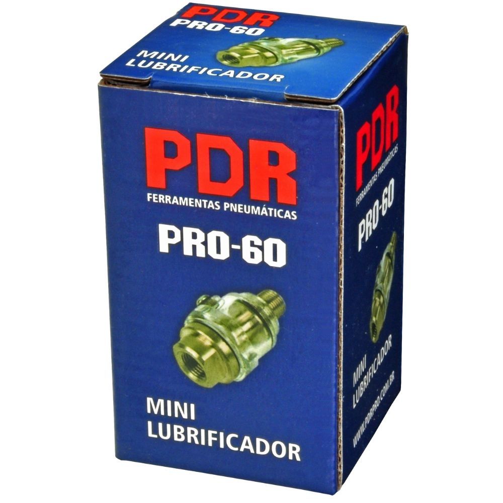 Mini Lubrificador 1/4" PRO-60 PDR Mini Lubrificador 1/4" PRO-60 PDR