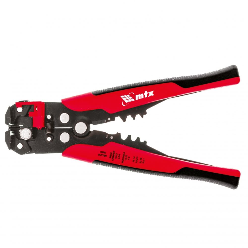 Alicate Desencapador e Crimpador de Fios Automático 8" 177349 MTX Alicate Desencapador e Crimpador de Fios Automático 8" 177349 MTX