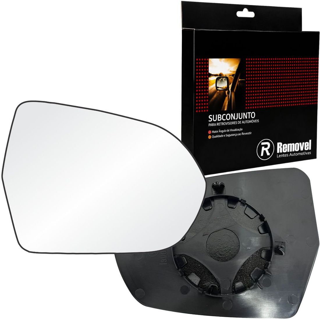 Lente Retrovisor Direito GM Agile 2009 A 2016 Montana 2012 A 2022