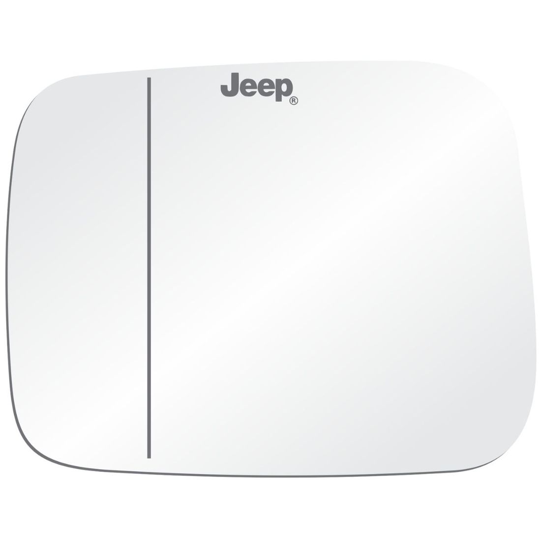 Lente Retrovisor Esquerdo Jeep Renegade 2015 Em Diante