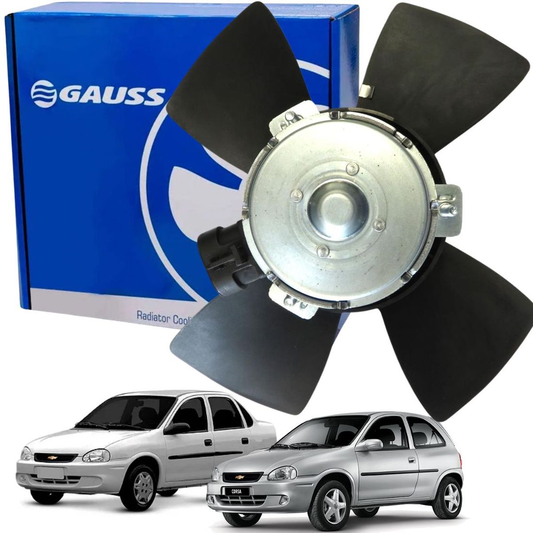 Eletroventilador GM Corsa 1996 a 2002 Sem Ar Condicionado