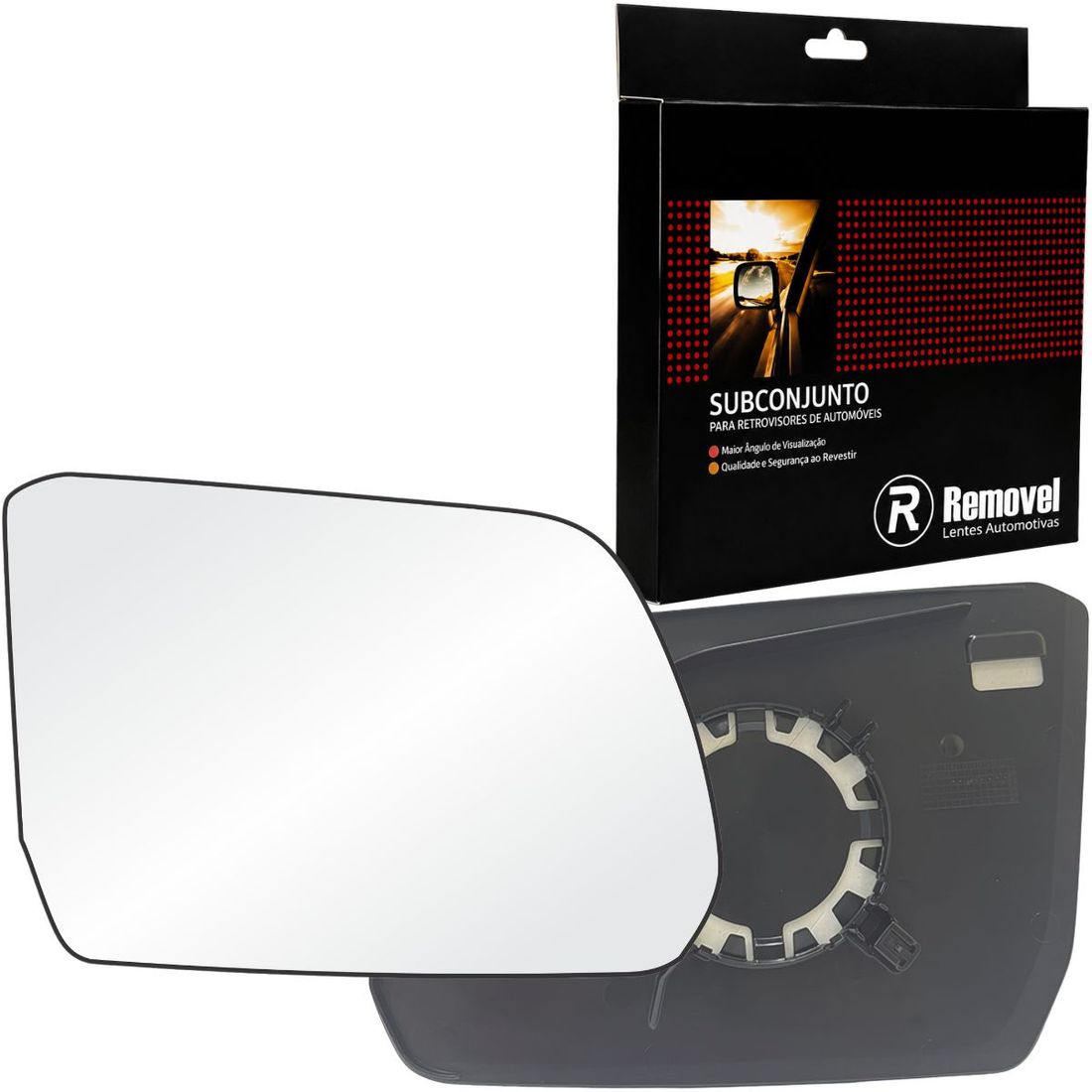 Lente Retrovisor Direito Ford Ranger 2023 Em Diante