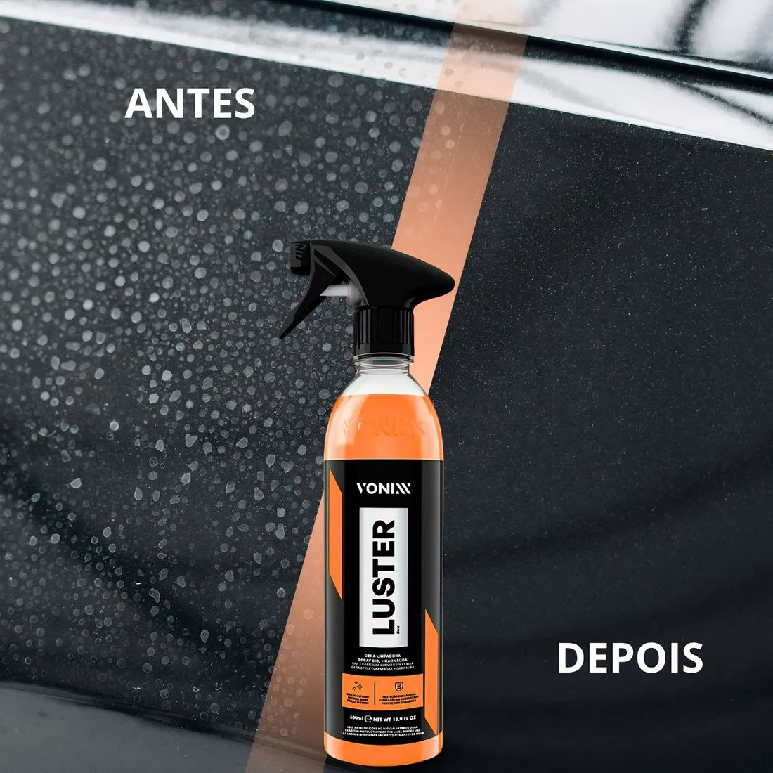 Cera Liquida Spray Vonixx Luster 500ml Cera Liquida Spray Vonixx Luster 500ml
