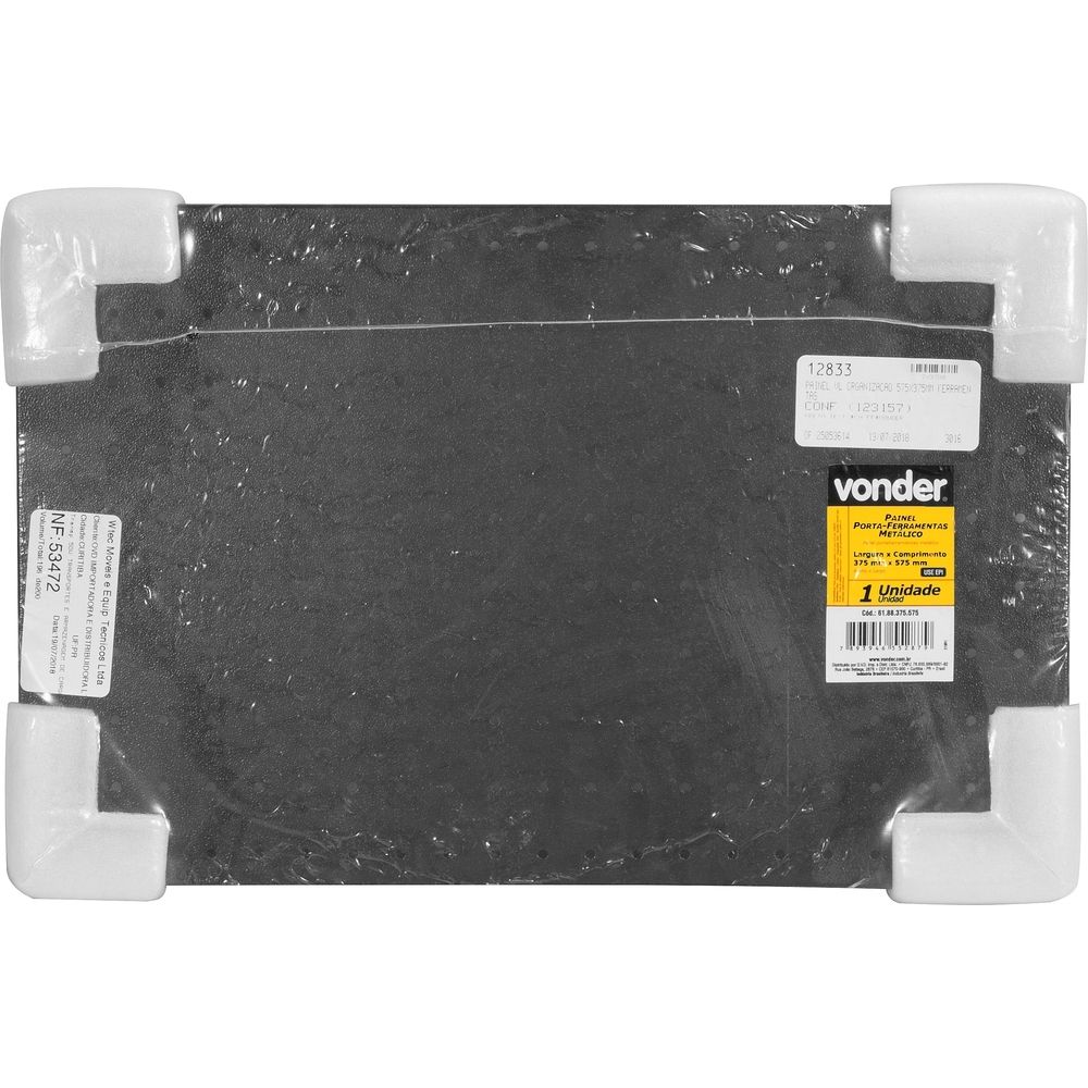 Painel Expositor Perfurado 37,5x57,5cm - Vonder
