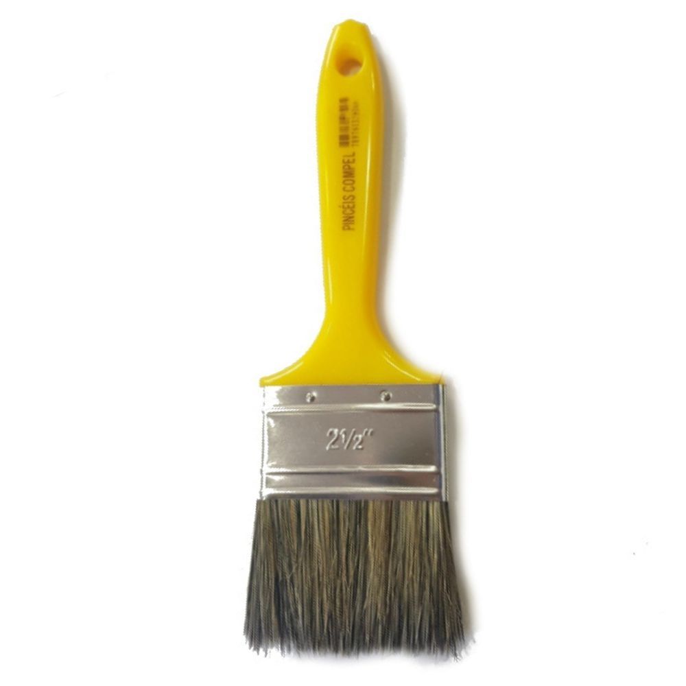 Trincha/Pincel Branca 2.1/2" Compel Trincha/Pincel Branca 2.1/2" Compel