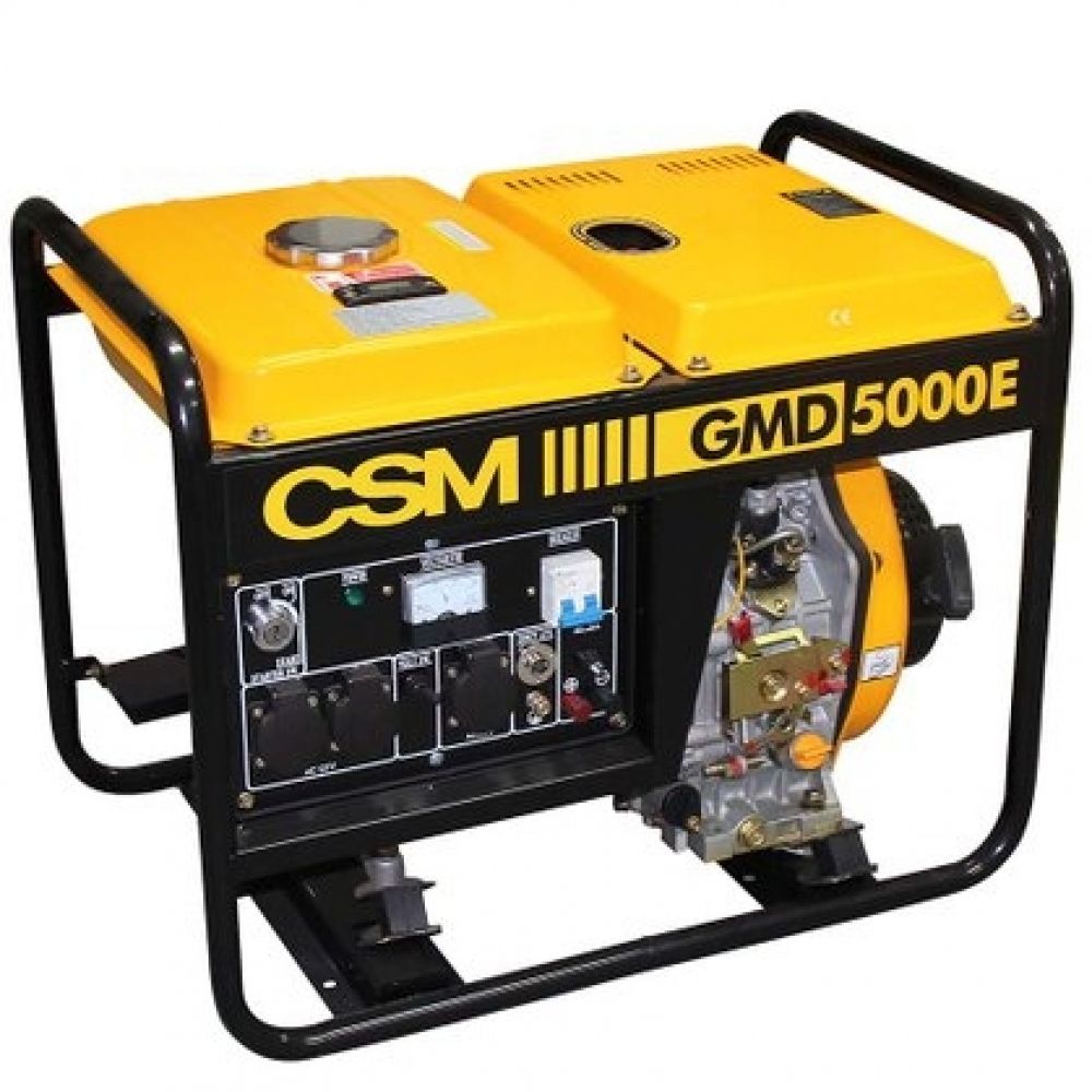 Gerador Diesel 4,5 kVA Monofásico 110/220V CSM Gerador Diesel 4,5 kVA Monofásico 110/220V CSM