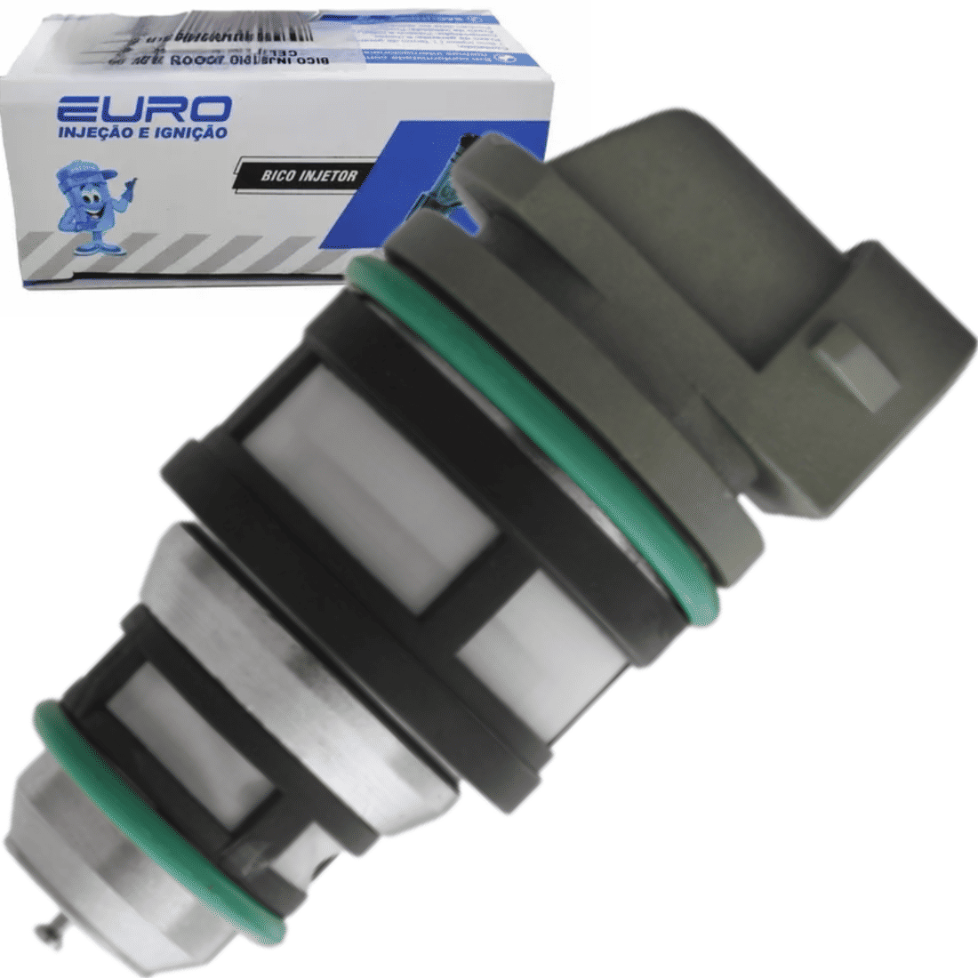 Bico Injetor VW/Ford AP 1.6/1.8 CFI/Fiat 1.5/1.6 SPI (Verde/Cinza) Alcool/Gasolina