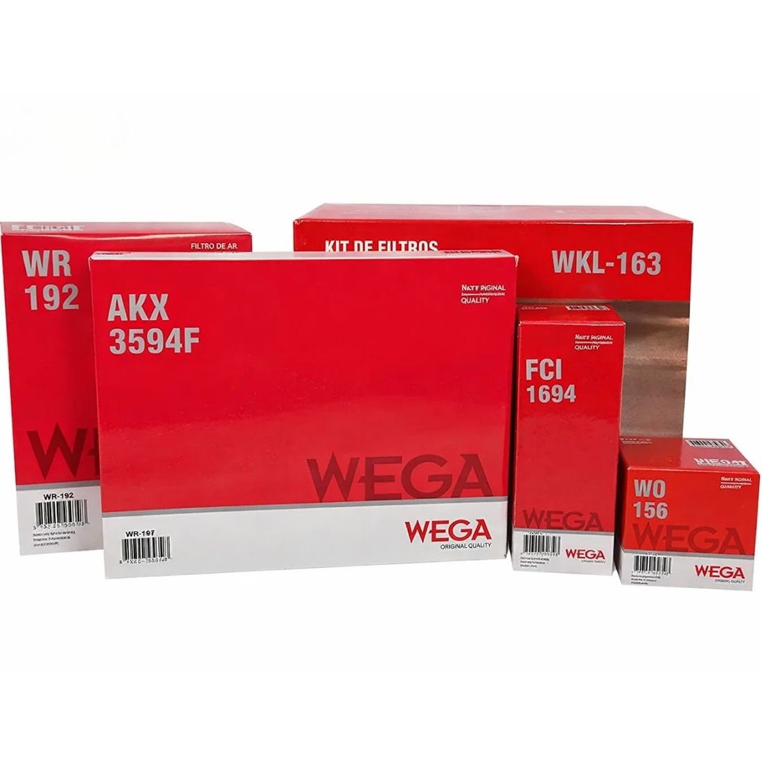 Kit de Filtros Wega Ford Focus 2.0 16V 2014 A 2019