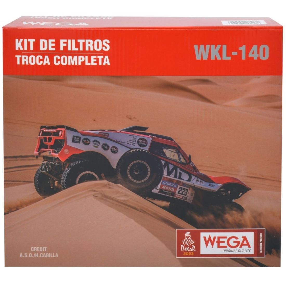 Kit de Filtros Jeep Compass 2.0 e Fiat Toro 2.4 WKL140