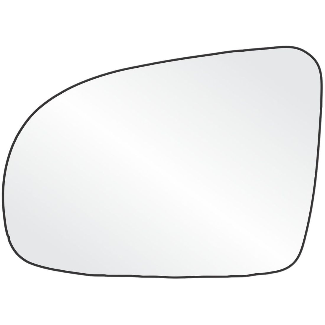 Lente Retrovisor Esquerdo GM Corsa 1996 A 2002 Classic 2002 A 2016