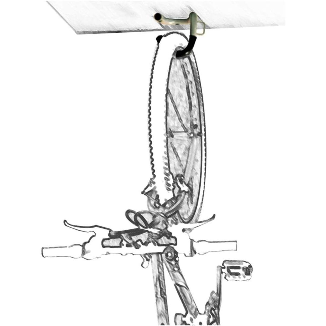 Suporte De Bicicleta Gancho Para teto Eqmax