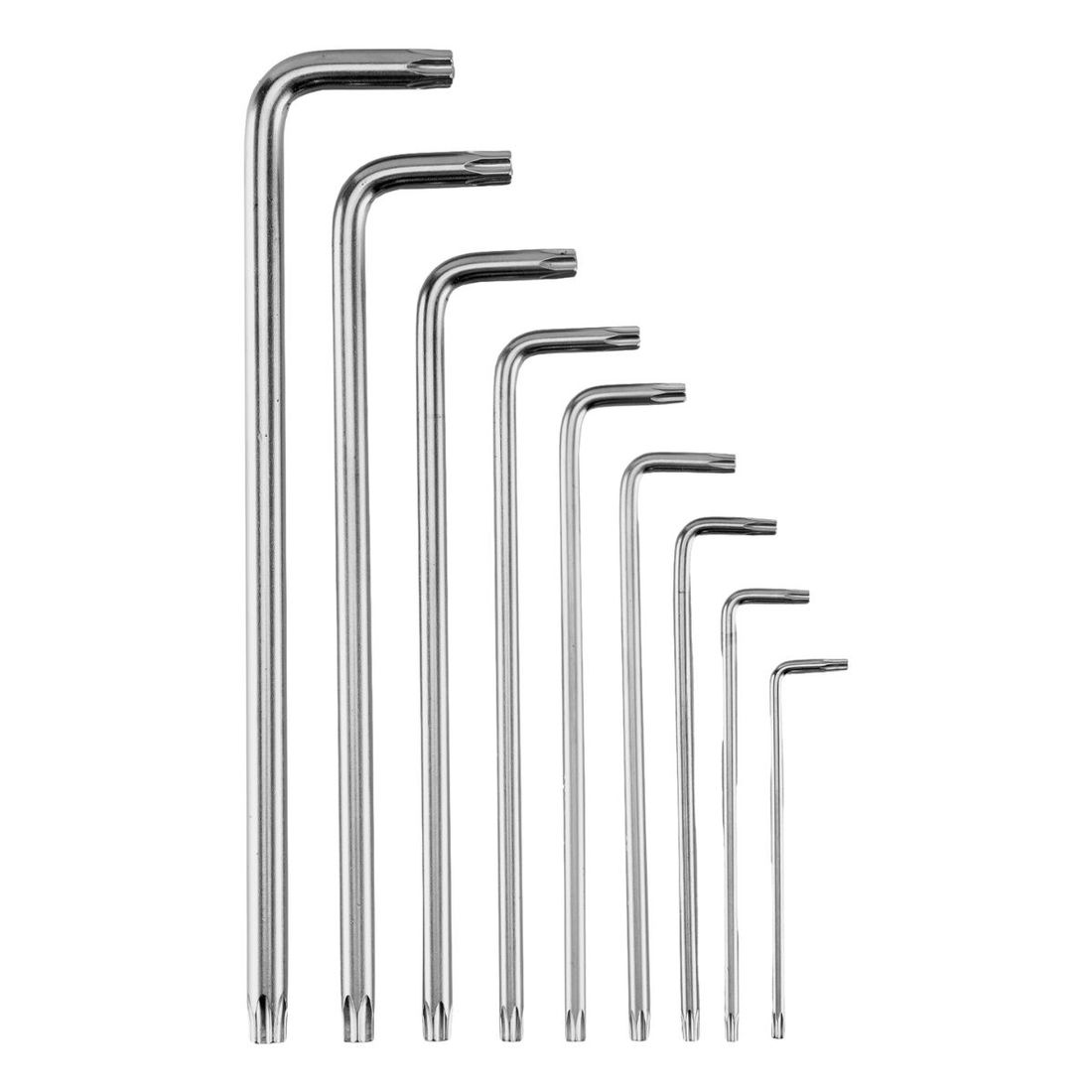 Jogo Chaves Torx Extra Longa T10-T50 9pçs MTX Jogo Chaves Torx Extra Longa T10-T50 9pçs MTX