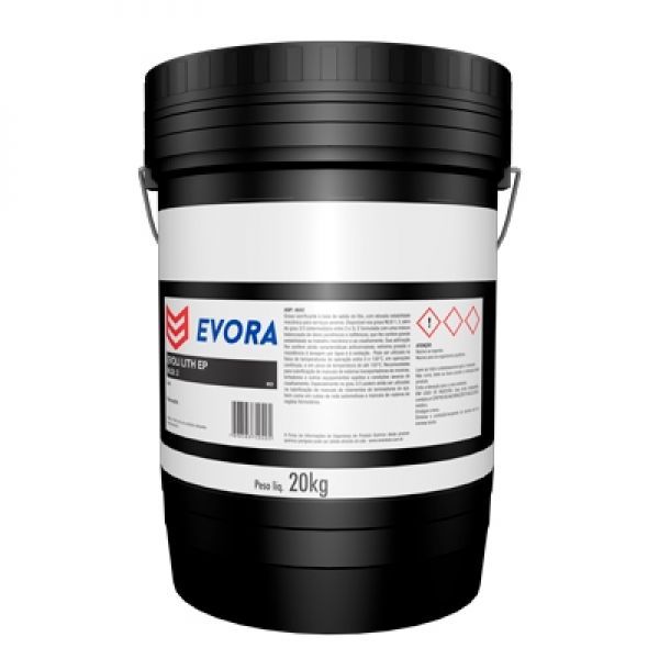Graxa Amarela Evoli Lith EP NLGI 2 20Kg