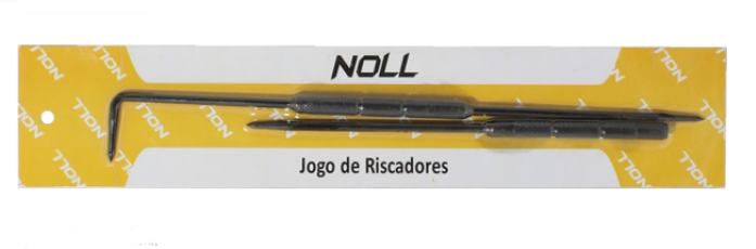 Jogo de Riscadores Para Metal 153,0001 Noll