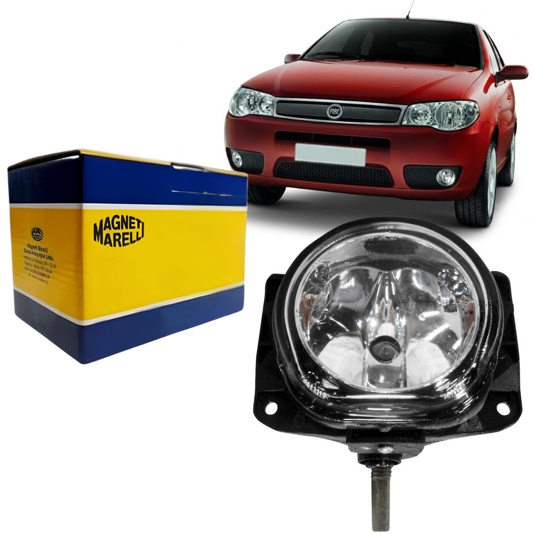 Farol Auxiliar Fiat Palio 2004 Até 2012 Marelli Farol Auxiliar Fiat Palio 2004 Até 2012 Marelli