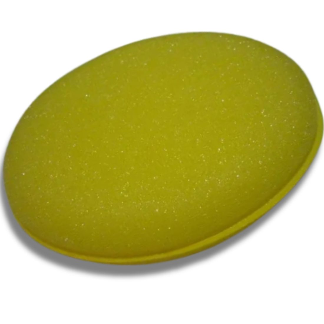 Espuma Aplicadora de Cera 100mm Amarela SGT KIT Com 5pçs