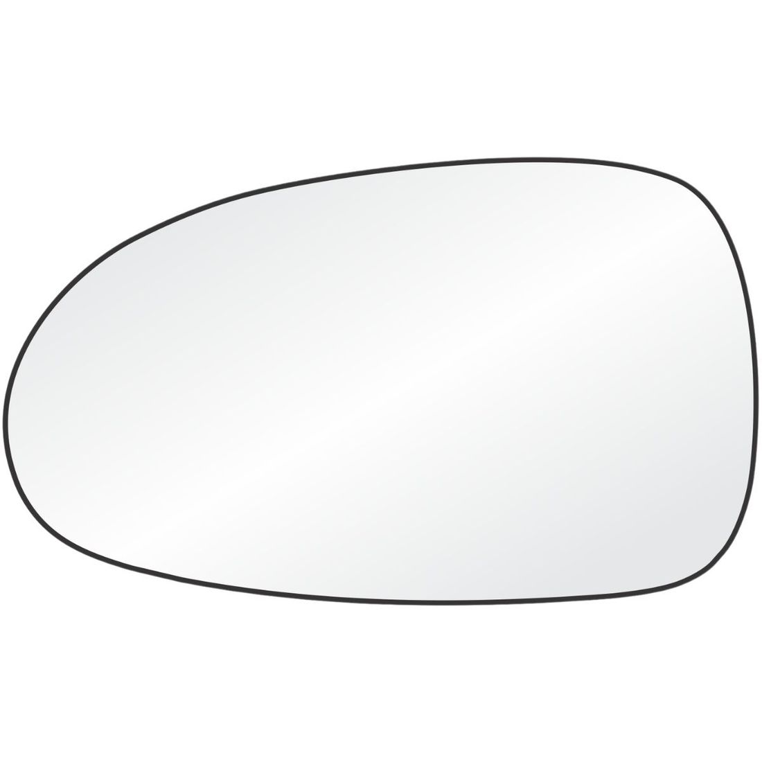 Lente Retrovisor Esquerdo VW Gol G2 1995 A 1999