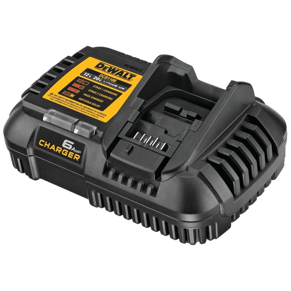Carregador De Baterias 12v 20v 60v Max Dcb1106 Dewalt