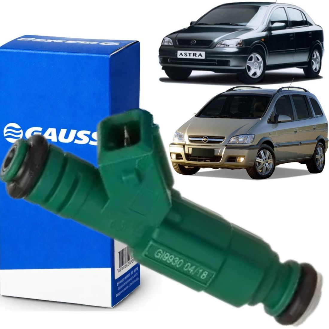 Bico Injetor GM Astra e Zafira 16V Gasolina 1999 a 2005